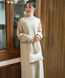 ワンピース（ベージュ系・ロング・マキシ丈）ファッション通販