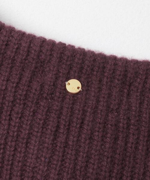 URBAN RESEARCH ROSSO WOMEN（アーバンリサーチ　ロッソ）の「F by ROSSO　ハミルトン片畦ハーフZIPミニワンピース（ワンピース・レディース・グレー/ベージュ系その他/レッド系その他・FREE）」の8枚目の写真