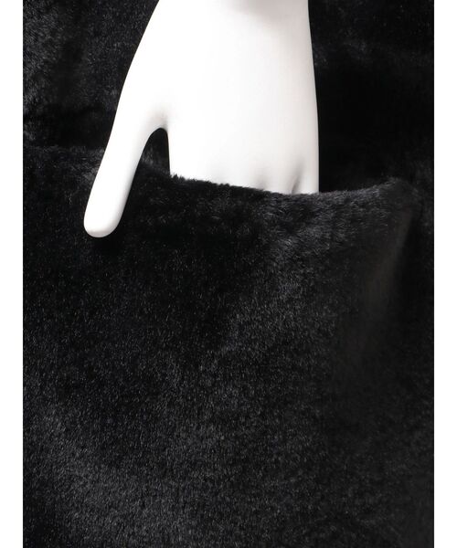 RESEXXY（リゼクシー）の「フェイクファーマフラー（マフラー・レディース・ブラック/ホワイト・FREE）」の11枚目の写真