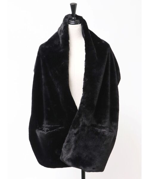 RESEXXY（リゼクシー）の「フェイクファーマフラー（マフラー・レディース・ブラック/ホワイト・FREE）」の12枚目の写真