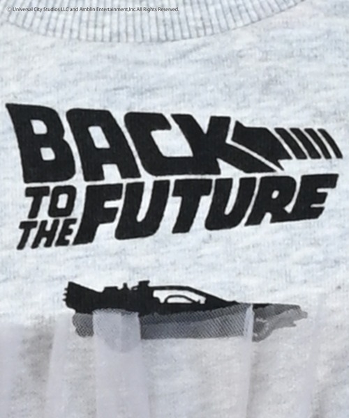 MARKEY'S（マーキーズ）の「【BACK TO THE FUTURE】別注チュールトレーナー/おとな（スウェット・レディース・ブラック/杢グレー・160cm）」の14枚目の写真