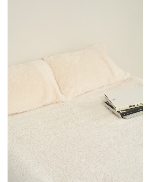 gelato pique Sleep(ジェラートピケスリープ)の「【Sleep】モコモコ ボックスシーツ(シングル)(寝具・レディース・オフホワイト/グレー/ピンク・S)」の21枚目の写真