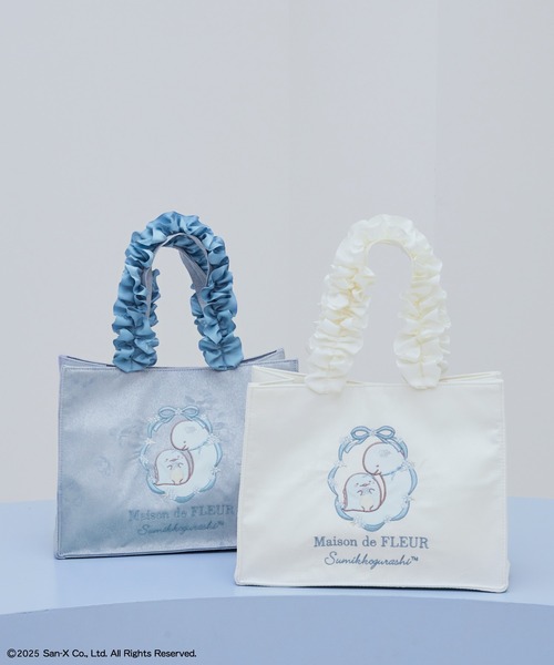 メゾンドフルール　すみっコぐらしコラボ　とかげ　スクエアトート すみっコぐらし とかげ スクエアトート（トートバッグ）｜Maison