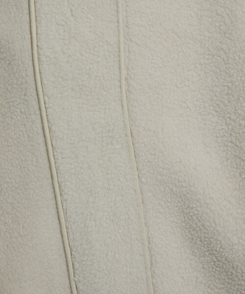 PUBLUX(パブリュクス)の「PUBLUX/パブリュクス 裾 ドローコード付き フリース イージーパンツ 限定展開(その他パンツ・レディース・ナチュラル/チャコールグレー/ブラウン・フリ-)」の8枚目の写真