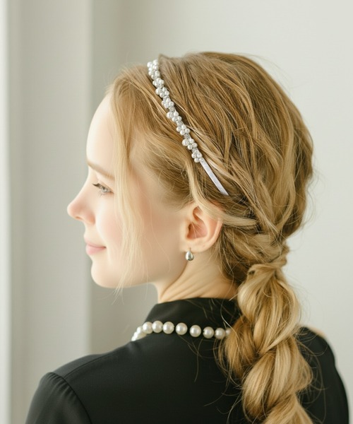 マリアン パールカチューシャ（カチューシャ）｜Lady Rora（レディー