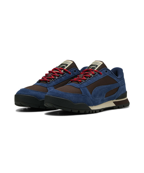 PUMA(プーマ)の「PUMA プーマ ユニセックス RDR ロー スニーカー(スニーカー・メンズ・ブルー系その他6/グレー×ピンク・27.0cm/28.0cm/26.0cm/29.0cm/25.0cm/23.0cm/24.0cm)」の3枚目の写真
