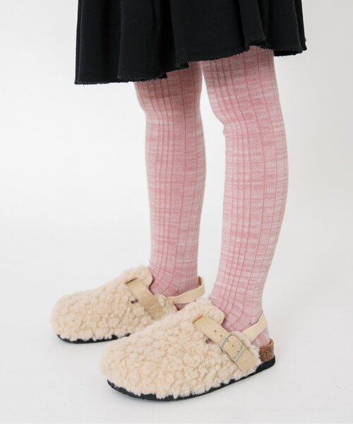 BREEZE(ブリーズ)の「【ジュニア対応】ランダム針抜きタイツ(タイツ/ストッキング・キッズ・グレー/チャコール/ピンク・100/120/140/80)」の3枚目の写真