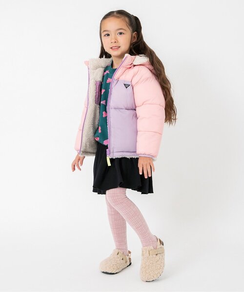 BREEZE(ブリーズ)の「【ジュニア対応】ランダム針抜きタイツ(タイツ/ストッキング・キッズ・グレー/チャコール/ピンク・100/120/140/80)」の4枚目の写真