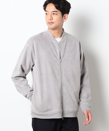 Grand PARK | マイクロファイバージップブルゾン(カーディガン/ボレロ)