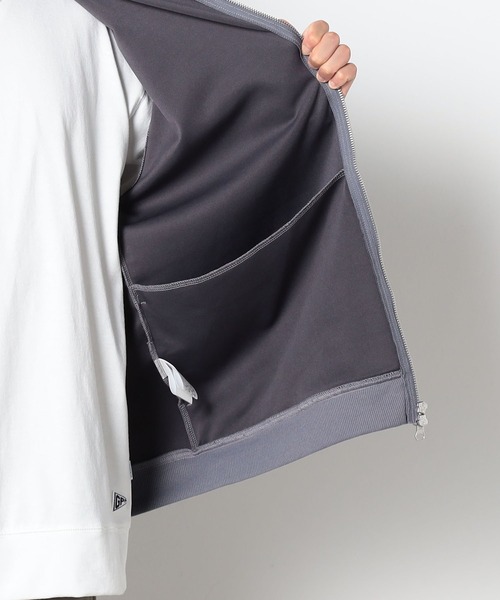 Grand PARK（グランドパーク）の「マイクロファイバージップブルゾン（カーディガン/ボレロ・メンズ・アイボリー/ブルー/ライトグレー/スミクロ・LARGE/MEDIUM）」の12枚目の写真