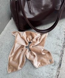 CIAOPANIC TYPY（チャオパニックティピー）の「lilプレート付きベロアBIGシュシュ（シュシュ）」