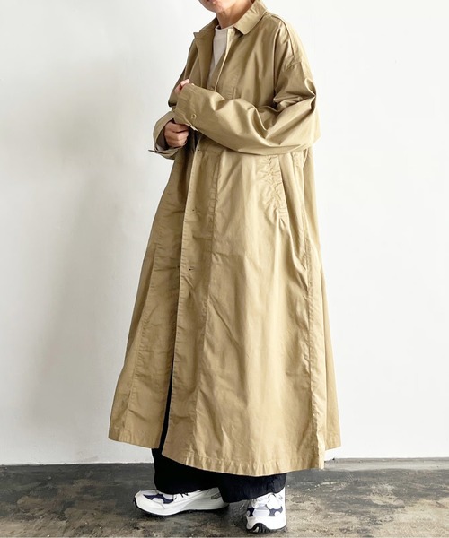 HARVESTY / ハーベスティー OVER COAT COMA BURBERRY CLOTH (A32502