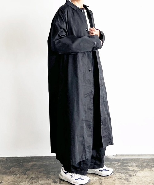 HARVESTY / ハーベスティー OVER COAT COMA BURBERRY CLOTH (A32502