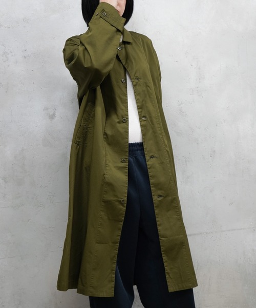 HARVESTY / ハーベスティー OVER COAT COMA BURBERRY CLOTH (A32502