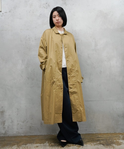 HARVESTY / ハーベスティー OVER COAT COMA BURBERRY CLOTH (A32502