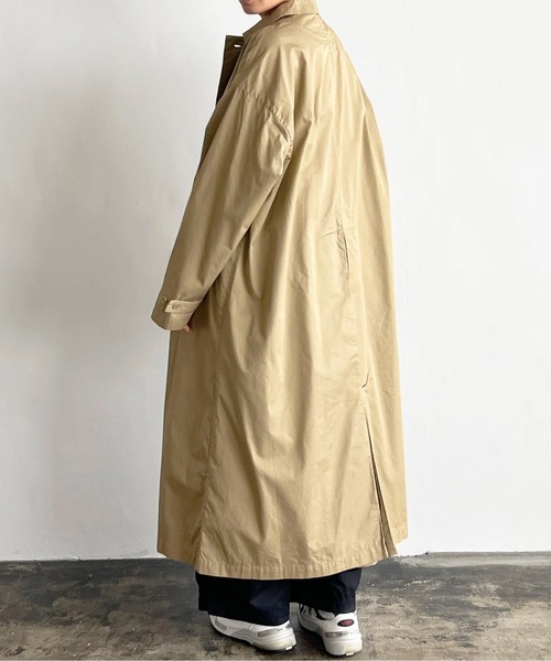 HARVESTY / ハーベスティー OVER COAT COMA BURBERRY CLOTH (A32502