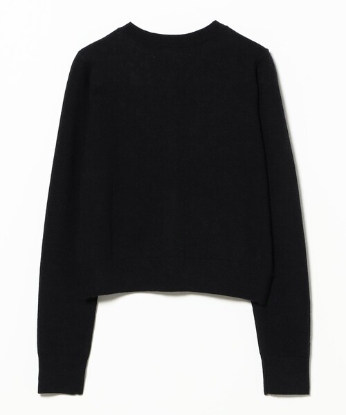 Ray BEAMS（レイビームス）の「ビジュー クルーネック カーディガン [手洗い可]（カーディガン/ボレロ・レディース・シルバー/ブラック・ONE SIZE）」の17枚目の写真