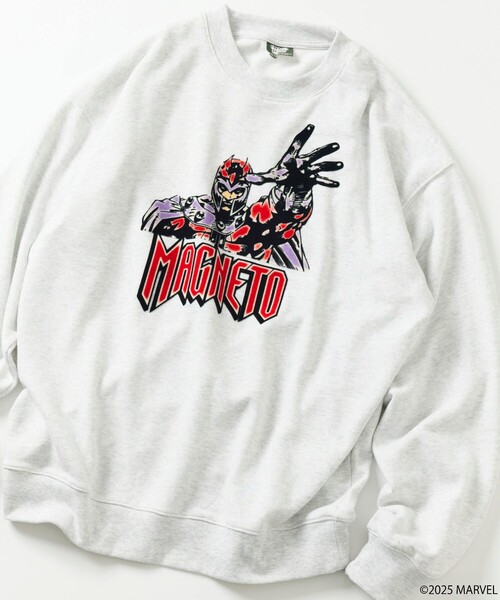 【バッキー】MARVEL ランダムスウェット 箱無し セール】MARVEL/マーベル/マグニートー/クルーネックスウェット/静電