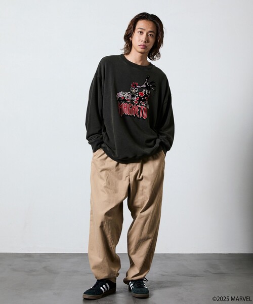 セール】MARVEL/マーベル/マグニートー/クルーネックスウェット/静電