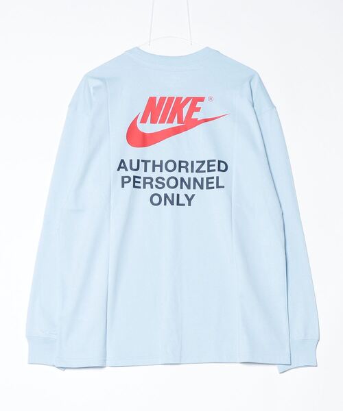 NIKE(ナイキ)の「ナイキ NIKE ナイキ M90 L/S Tシャツ AUTH PRSNL(Tシャツ/カットソー・メンズ・ブルー/ブラック/ホワイト・S/M/L/LL/3L)」の5枚目の写真
