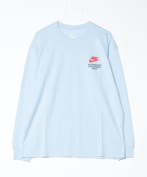NIKE(ナイキ)の「ナイキ NIKE ナイキ M90 L/S Tシャツ AUTH PRSNL(Tシャツ/カットソー・メンズ・ブルー/ブラック/ホワイト・S/M/L/LL/3L)」の16枚目の写真