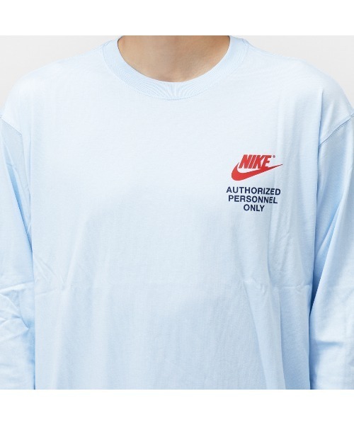 NIKE(ナイキ)の「ナイキ NIKE ナイキ M90 L/S Tシャツ AUTH PRSNL(Tシャツ/カットソー・メンズ・ブルー/ブラック/ホワイト・S/M/L/LL/3L)」の13枚目の写真