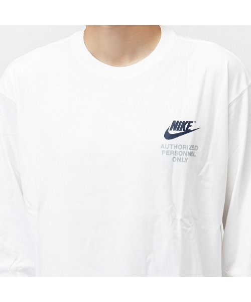 NIKE(ナイキ)の「ナイキ NIKE ナイキ M90 L/S Tシャツ AUTH PRSNL(Tシャツ/カットソー・メンズ・ブルー/ブラック/ホワイト・S/M/L/LL/3L)」の15枚目の写真