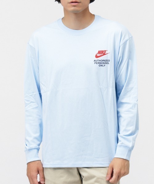 NIKE(ナイキ)の「ナイキ NIKE ナイキ M90 L/S Tシャツ AUTH PRSNL(Tシャツ/カットソー・メンズ・ブルー/ブラック/ホワイト・S/M/L/LL/3L)」の21枚目の写真