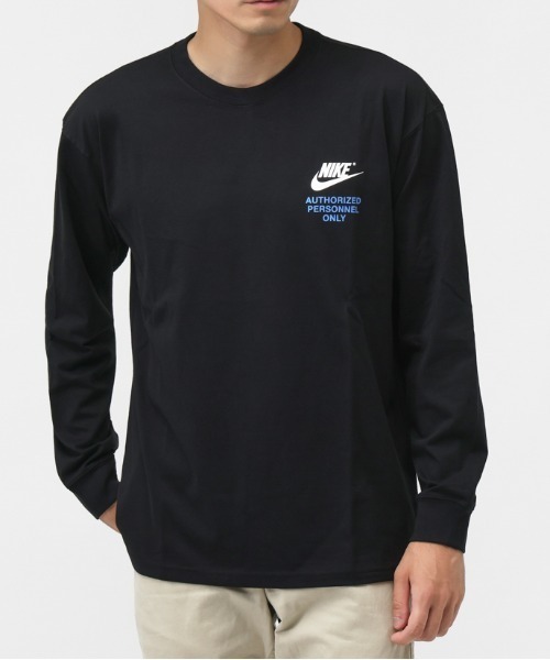 NIKE(ナイキ)の「ナイキ NIKE ナイキ M90 L/S Tシャツ AUTH PRSNL(Tシャツ/カットソー・メンズ・ブルー/ブラック/ホワイト・S/M/L/LL/3L)」の20枚目の写真