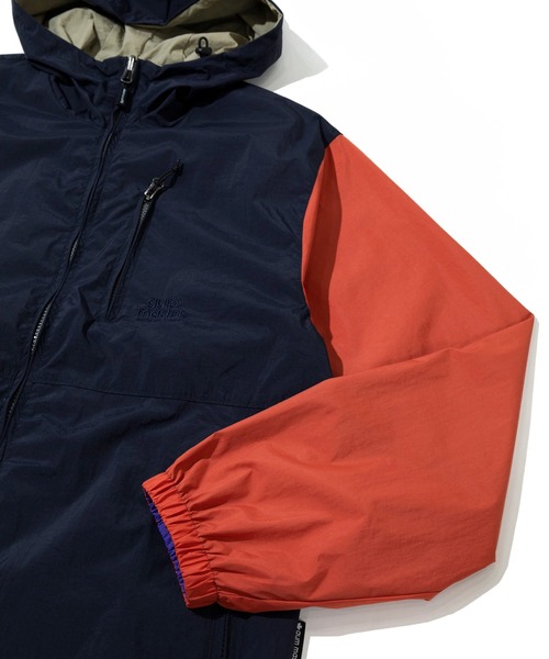 gym master（ジムマスター）の「gym master/ジムマスター　リバーシブル ナイロンフードJKT（ナイロンジャケット・メンズ・マスタード/その他1/パープル・MEDIUM/LARGE/X-LARGE）」の7枚目の写真