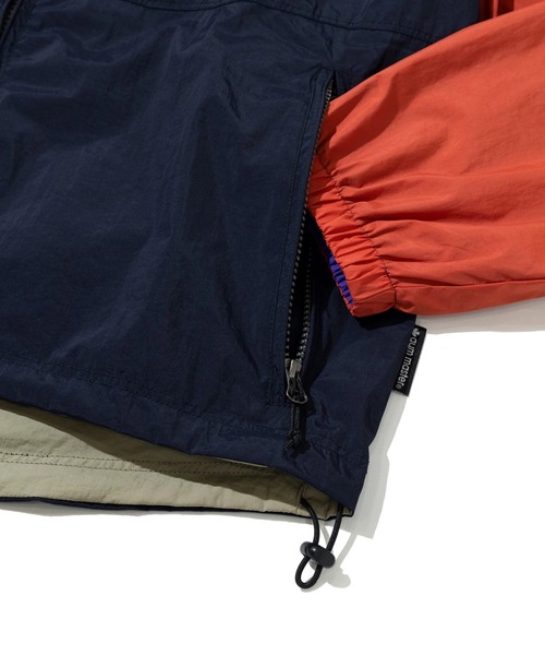 gym master（ジムマスター）の「gym master/ジムマスター　リバーシブル ナイロンフードJKT（ナイロンジャケット・メンズ・マスタード/その他1/パープル・MEDIUM/LARGE/X-LARGE）」の8枚目の写真