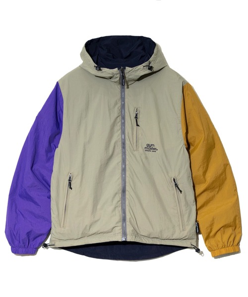 gym master（ジムマスター）の「gym master/ジムマスター　リバーシブル ナイロンフードJKT（ナイロンジャケット・メンズ・マスタード/その他1/パープル・MEDIUM/LARGE/X-LARGE）」の12枚目の写真