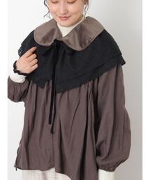 Samansa Mos2 | 【3WAY】レイヤード付け襟(ネックレス)