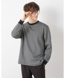 SUIT SELECT（スーツセレクト）の「【RBC/長袖】ボーダーシャツ（Tシャツ/カットソー・メンズ）」