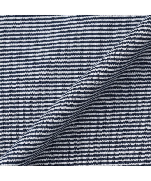 SUIT SELECT（スーツセレクト）の「【RBC/長袖】ボーダーシャツ（Tシャツ/カットソー・メンズ・ブラック/グレー/ネイビー・MEDIUM/LARGE/X-LARGE）」の15枚目の写真