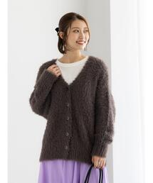 Te chichi | シャギーVネックカーディガン(カーディガン/ボレロ)