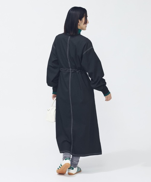 adidas(アディダス)の「【adidas×アルペン限定モデル】アディダス adidas デニム ライク ストレッチ ルーズ フィット ウーブン ワンピース(ワンピース・レディース・ブラック/ネイビー・S/M/L/XL)」の14枚目の写真