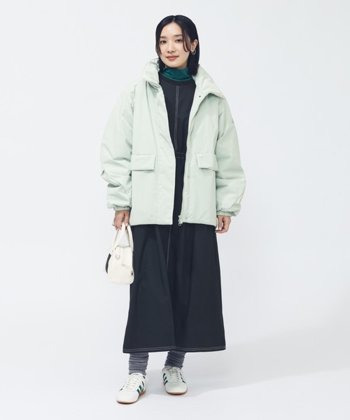 adidas(アディダス)の「【adidas×アルペン限定モデル】アディダス adidas デニム ライク ストレッチ ルーズ フィット ウーブン ワンピース(ワンピース・レディース・ブラック/ネイビー・S/M/L/XL)」の15枚目の写真