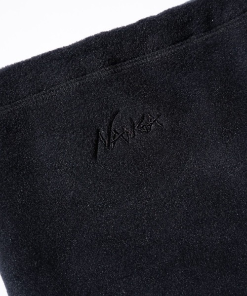 NANGA（ナンガ）の「NANGA / ナンガ POLARTEC NECK WARMER ポーラテック ネックウォーマー（ネックウォーマー/スヌード・メンズ・ブラック・FREE）」の4枚目の写真