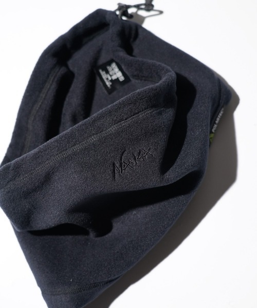 NANGA（ナンガ）の「NANGA / ナンガ POLARTEC NECK WARMER ポーラテック ネックウォーマー（ネックウォーマー/スヌード・メンズ・ブラック・FREE）」の7枚目の写真