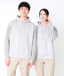 Arnold Palmer | スウェット × ニット シェア ドッキング フーディ(パーカー)