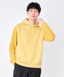 ニット」に該当するパーカー（イエロー/黄色系）ファッション通販