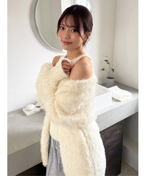 セール】シャギーカーディガン（ルームウェア/パジャマ）｜SNIDEL HOME