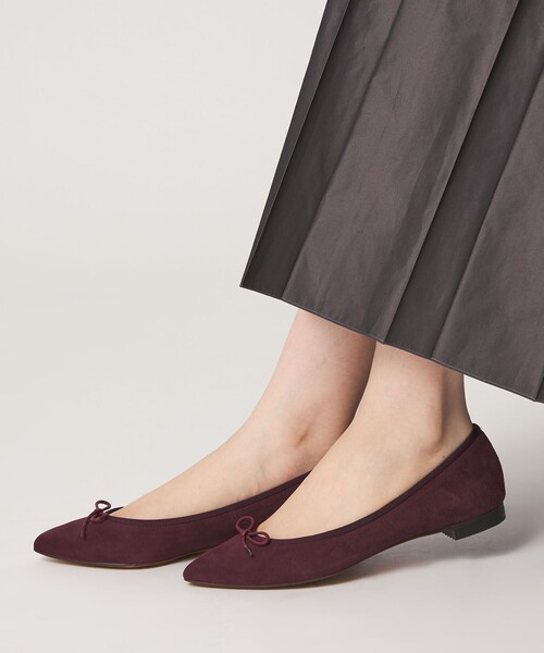 ODETTE E ODILE（オデットエオディール）の「【WEB限定】ポインテッドバレリーナ フラット15■↑（バレエシューズ・レディース・ブラック/ワインレッド/その他1・22cm/22.5cm/23cm/23.5cm/24cm/24.5cm/25cm）」の4枚目の写真