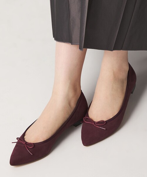 ODETTE E ODILE（オデットエオディール）の「【WEB限定】ポインテッドバレリーナ フラット15■↑（バレエシューズ・レディース・ブラック/ワインレッド/その他1・22cm/22.5cm/23cm/23.5cm/24cm/24.5cm/25cm）」の5枚目の写真