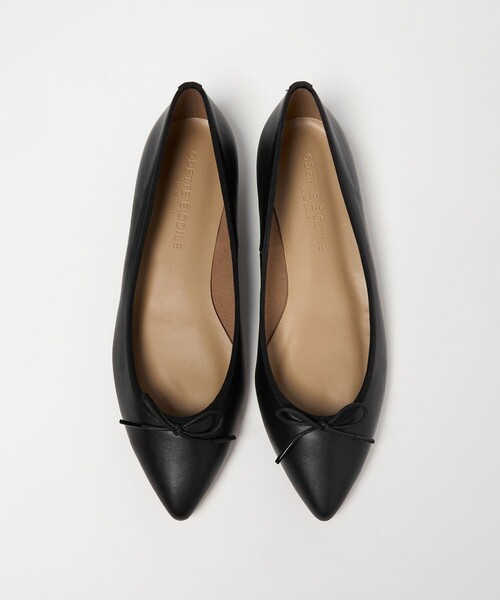 WEB限定】ポインテッドバレリーナ フラット15□↑（バレエシューズ