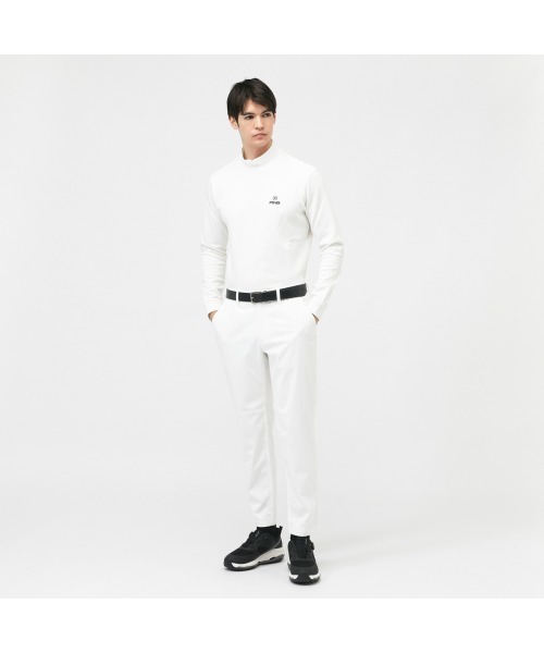 PING（ピン）の「ピン  ボンディングプリントテーパードパンツ（その他パンツ・メンズ・ホワイト/ブラック・M/L/LL/3L）」の4枚目の写真