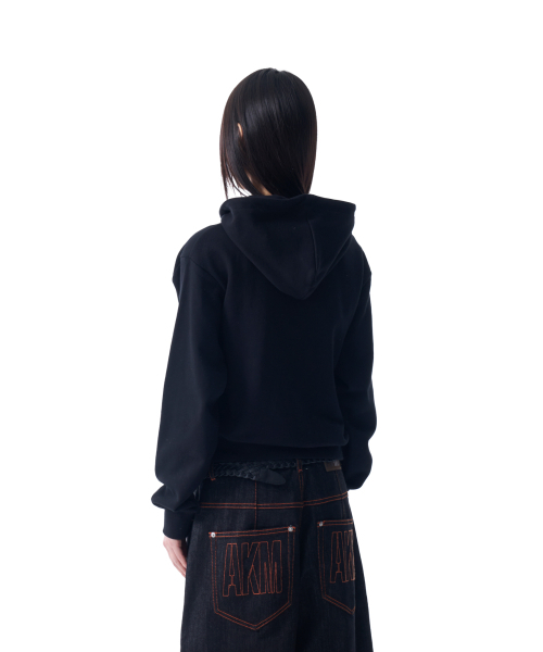 AAKAM(アーカム)の「Flowers Zip-Up Hoodie (Black)(パーカー・レディース・その他・1/2)」の4枚目の写真