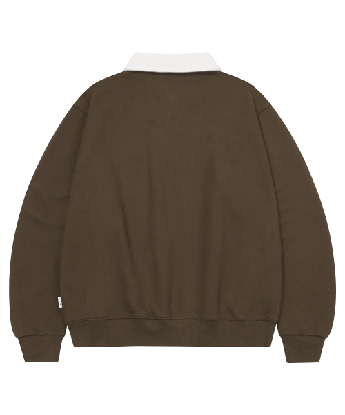 F.ILLUMINATE(フィルミネイト)の「FLMスポーツクラブスウェットシャツ-ブラウン(ポロシャツ・レディース・その他・SMALL/MEDIUM/LARGE)」の2枚目の写真