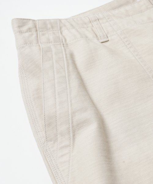 FRIZMWORKS(フリズムワークス)の「BACKSATIN FATIGUE PANTS _ CREAM(その他パンツ・メンズ・その他・LARGE/X-LARGE/SMALL/MEDIUM)」の5枚目の写真